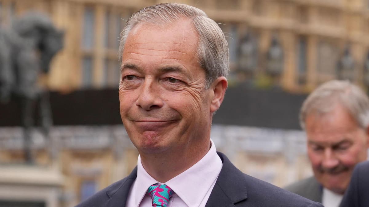 Nigel Farage set to be next prime minister, major poll suggests